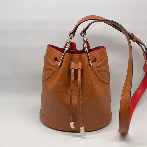 Christian Louboutin By My Side embellished textured-leather bucket bag - Picture 5 of 16